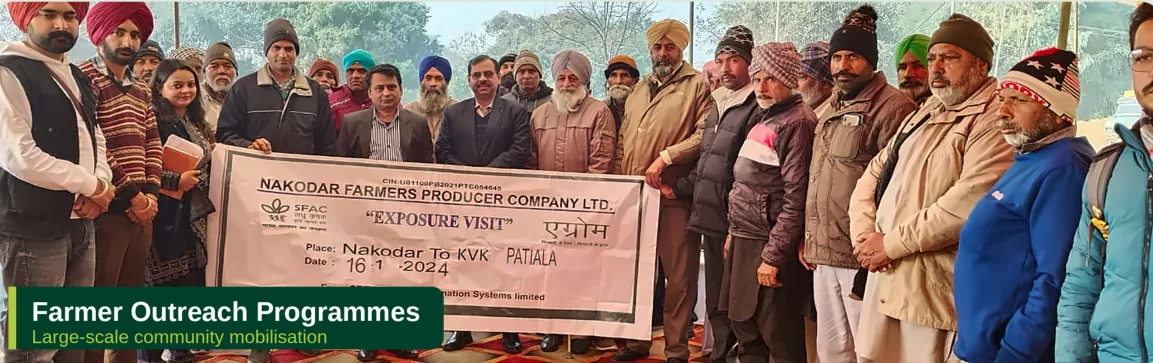 NKB farmer outreach event